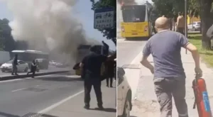 kagithane iett otobus yandi