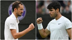 Alcaraz ve Medvedev Wimbledon da yari finale cikti