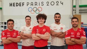 Artistik cimnastikte gozler Paris Olimpiyatlari nda
