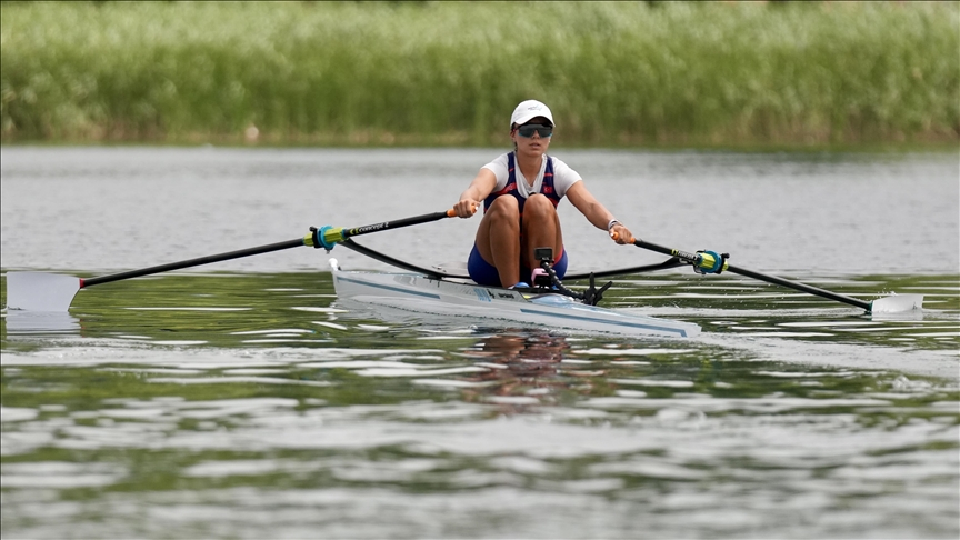 Milli kurekci Elis ozbay Olimpiyat Oyunlari nda kadinlar tek cifte C D yari finalinde serisini 4 sirada tamamladi