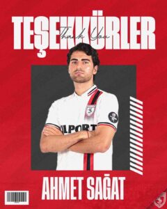 Samsunspor Ahmet Sagat ile yollarini ayirdi