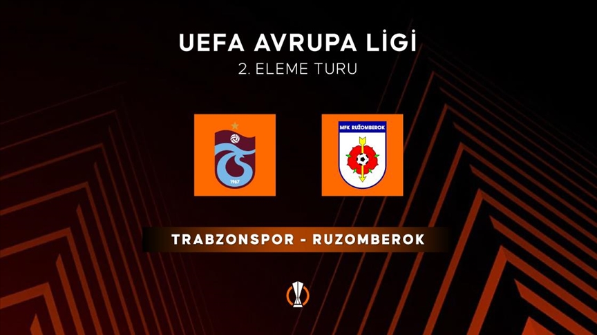 Trabzonspor un UEFA Avrupa Ligi nde rakibi Ruzomberok oldu