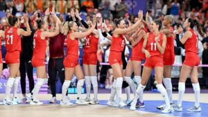 a milli kadin voleybol takimi paris 2024 teki ikinci macina cikacak
