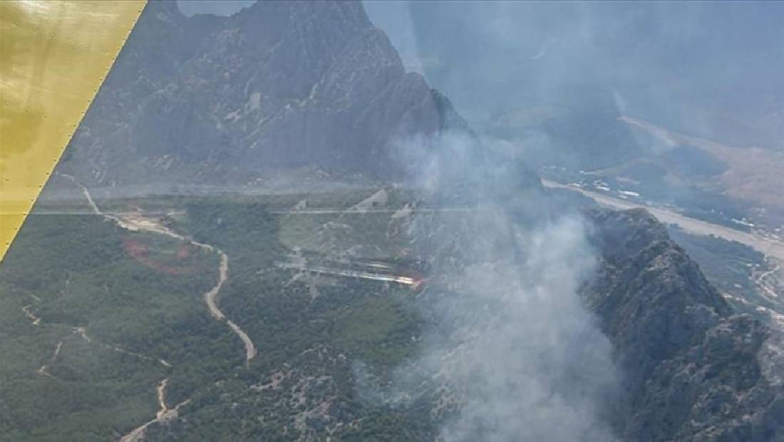 antalya orman yangini