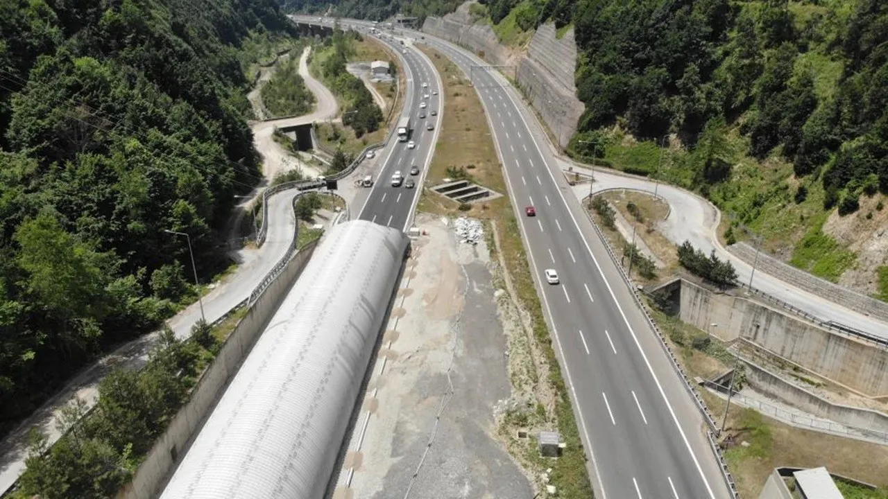 bolu dagi tunelinde 50 gunluk calisma istanbul istikameti kapatilacak