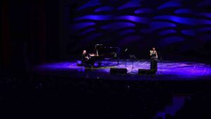 festivalde siir dolu bir aksam