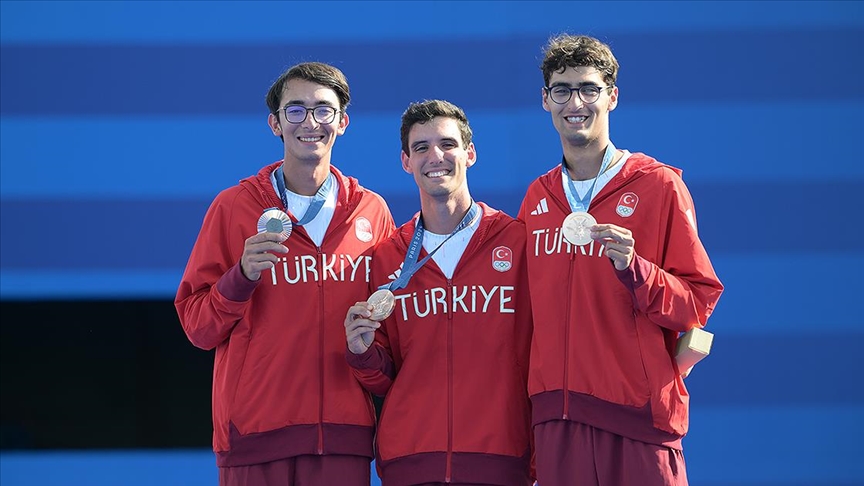 paris 2024 un ilk madalyasi milli okculardan geldi