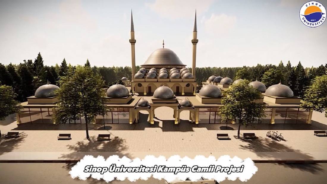 sinop universitesi kampus camii projesi