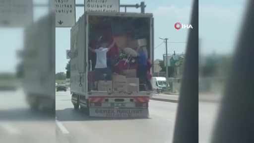 tasimacilar kolariyla esya tuttu