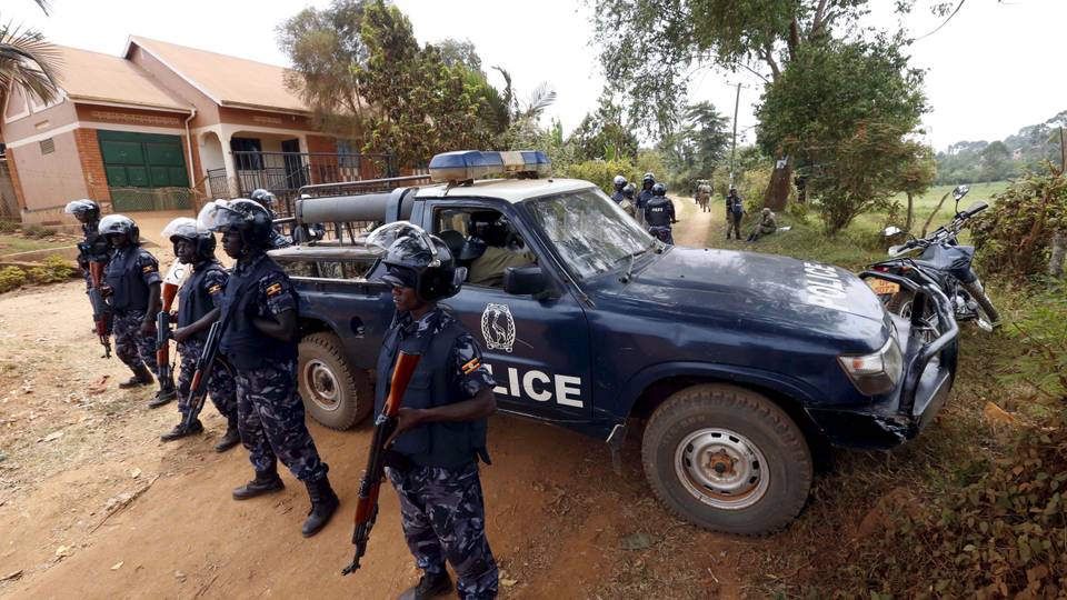 uganda polisi protestolara karsi