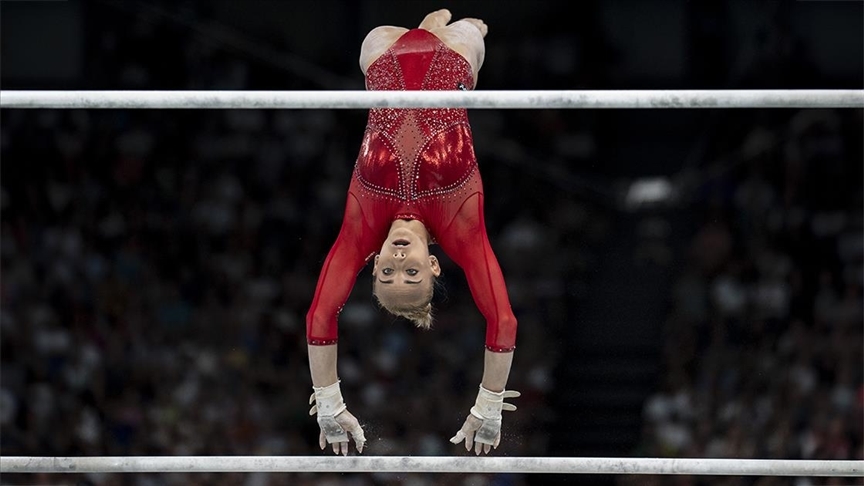 Artistik cimnastik kadinlar denge aletinde italyan Alice D amato altin madalya kazandi