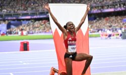 Atletizm kadinlar 3 bin metre engellide Bahreynli Winfred Yavi altin madalya elde etti