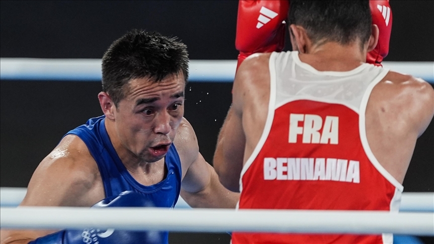 Boksta erkekler 51 kiloda ozbekistanli Hasanboy Dusmatov altin madalya kazandi