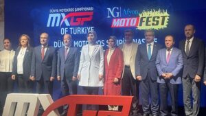 Dunya Motokros sampiyonasi ile NG Afyon MotoFest in lansmani yapildi