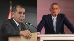 Galatasaray Kulubu Baskani ozbek TFF Baskani Haciosmanoglu nu ziyaret etti