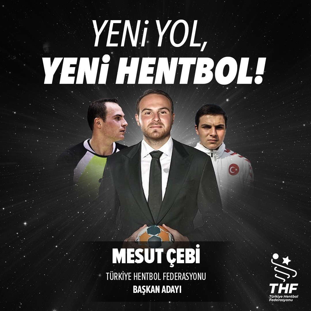 Mesut cebi Turkiye Hentbol Federasyonu baskanligi adayligini duyurdu