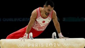 Milli cimnastikci Ferhat Arican Olimpiyat Oyunlari ni tamamladi