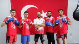 Milli kick boks sporcularinin hedefi olimpiyatlar
