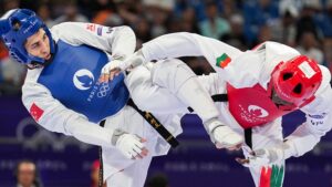 Milli tekvandocu Hakan Recber ceyrek finalde