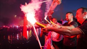 Trabzonspor kurulusunun 57 yilina ozel kutlama gerceklestirdi