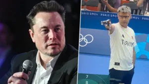 Yusuf Dikec 202 olimpiyat Oyunlari na damga vurgu Elon Musk tan mesaj geldi