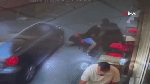 bayilan adami araba ezdi