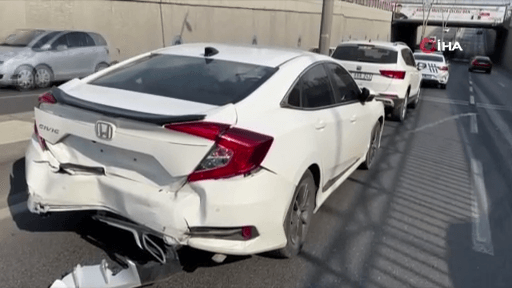 kayseri de zincirleme kaza