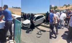 koprude asili kalan arac