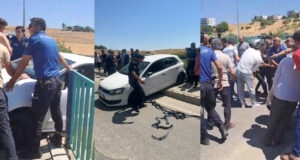 koprude asili kalan arac