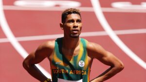 Dunya Rekoru Olan Guney Afrikali Atlet Wayde van Niekerk