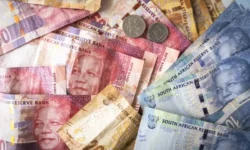 currency south african called rand banknotes coins 175960664