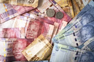 currency south african called rand banknotes coins 175960664