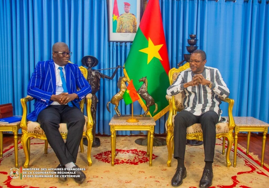 burkina and congo officials