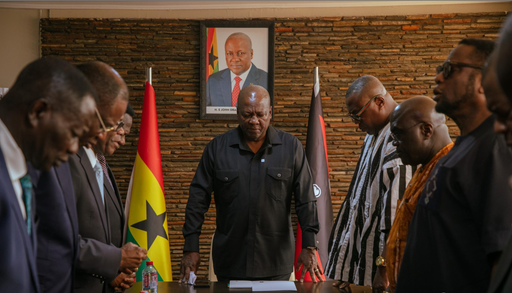 mahama 20cabinet 20prayer