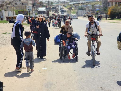 aa 20250331 37502329 37502310 isr igration upon gazans in the north