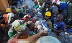 aptopix kenya collapsed building 93305