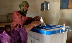 malian voting in election 1
