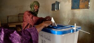 malian voting in election 1